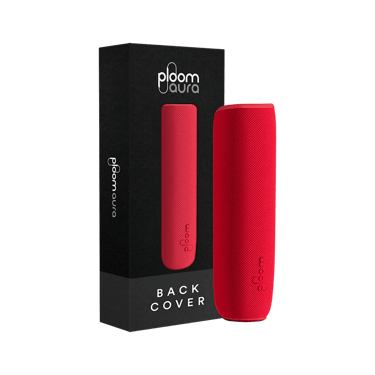 Ploom AURA Back Cover Lava Red pack