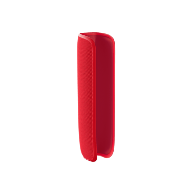 Lava Red Back Cover for Ploom AURA alone (shown without device)