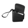 Lateral view of an empty and open Jet Black Duo Carry Case