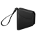 Front view of a closed Duo Carry Case Jet Black.