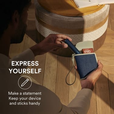 Ploom AURA Duo Carry Case Denim Leather Fusion: express yourself