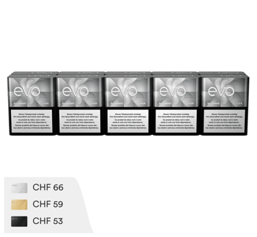 EVO Tobacco Sticks Silver - Carton