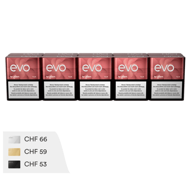 EVO Tobacco Sticks Tan - Carton