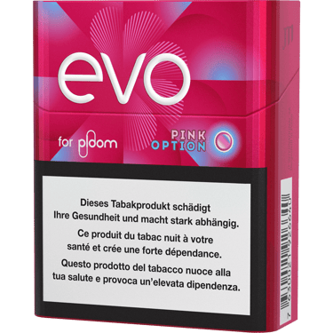 EVO Tobacco Sticks Pink Option - Carton