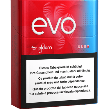 EVO Tobacco Sticks Ruby - Carton