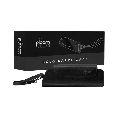Ploom AURA Solo Carry Case Jet Black pack