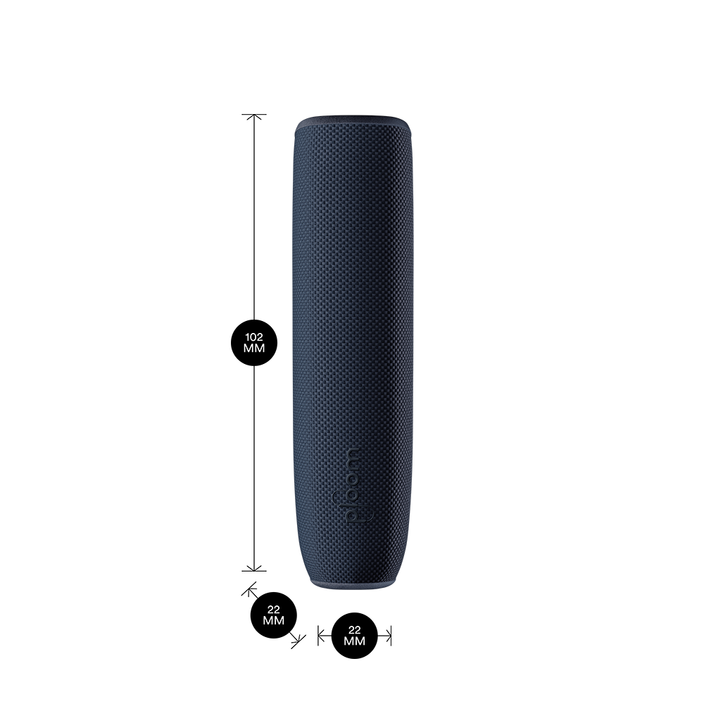 ploom-aura-device-with-navy-blue-back-cover-showing-product-dimensions