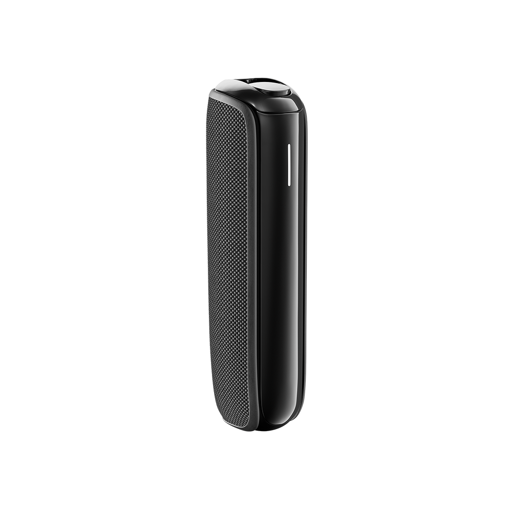Jet Black Back Cover for Ploom AURA on device