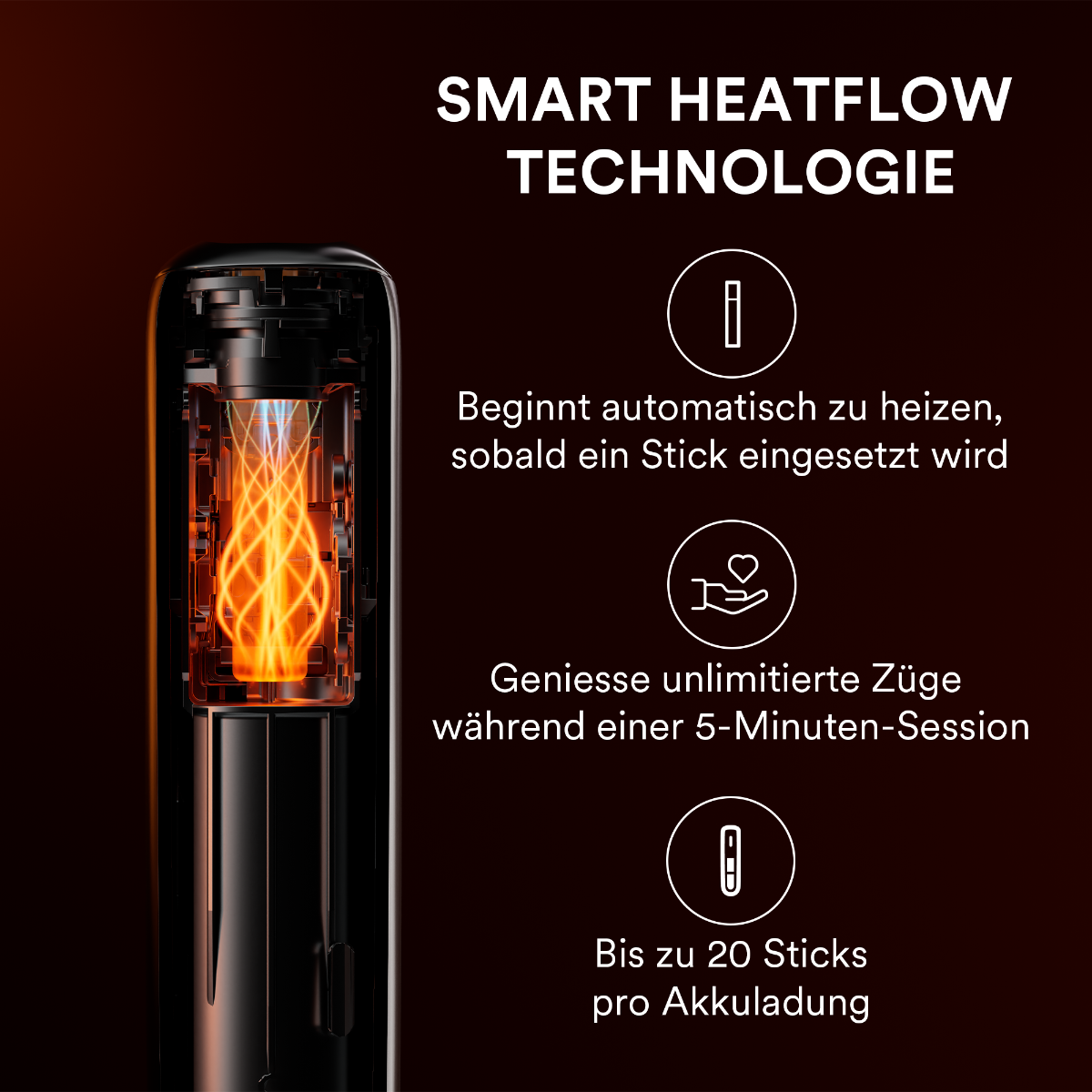 Ploom AURA - Rose Gold - Offline Bundle (Device+6)