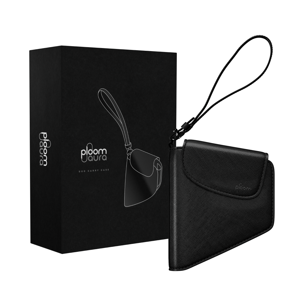 Ploom AURA Duo Carry Case Jet Black pack