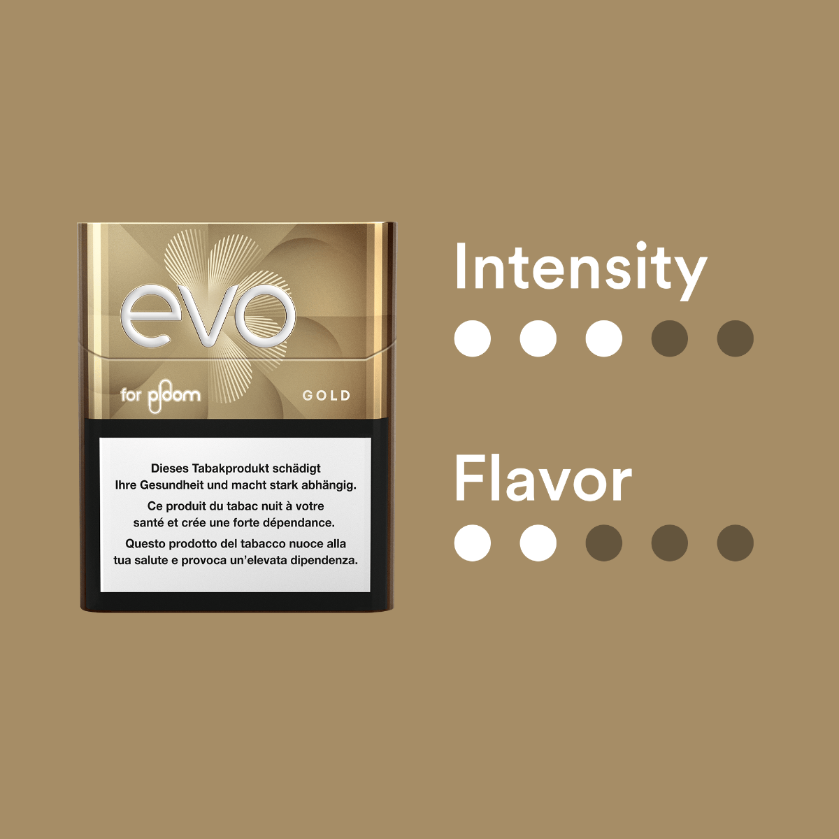 EVO Tobacco Sticks Gold - Carton