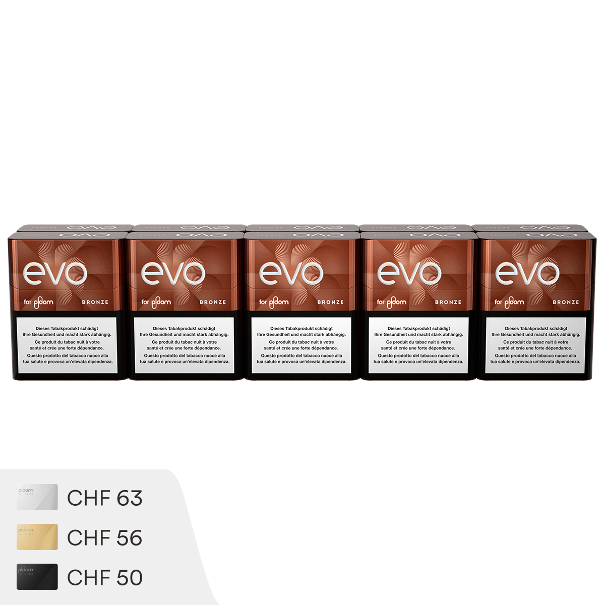 EVO Bronze Tobacco Sticks - Carton
