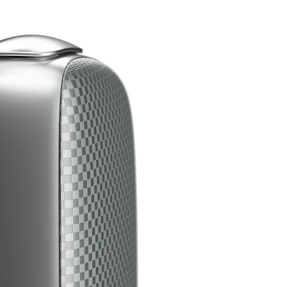 Front Panel - Squared Silver