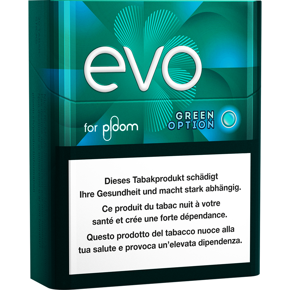 EVO Tobacco Sticks Green Option - Carton