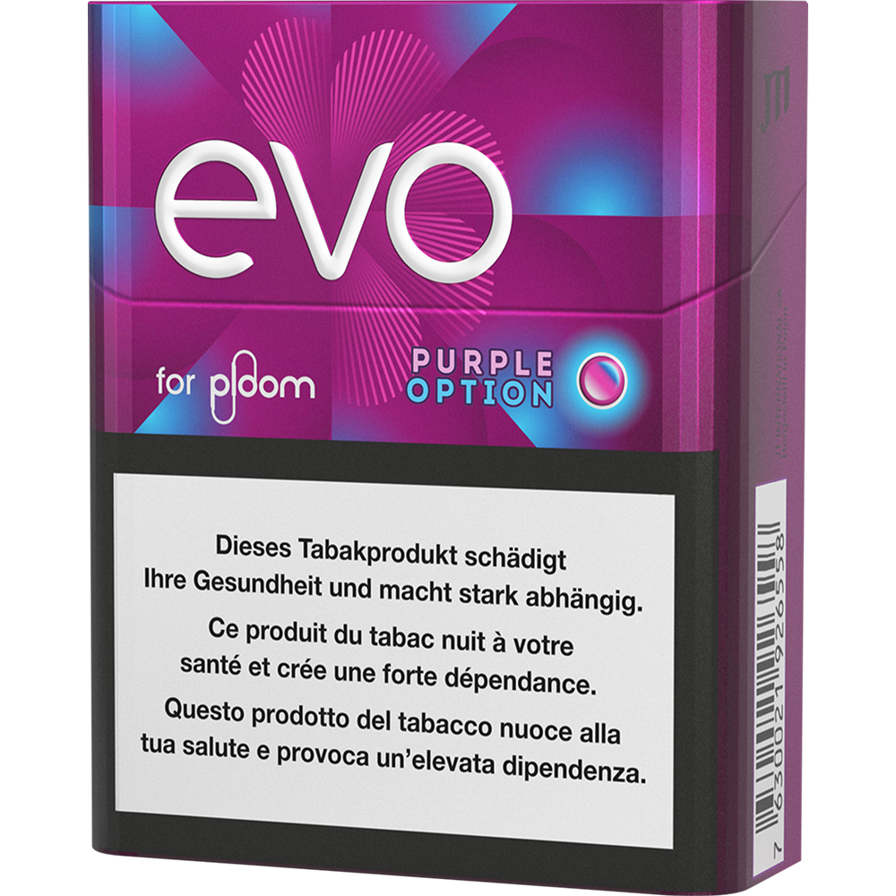 EVO Tobacco Sticks Purple Option - Carton