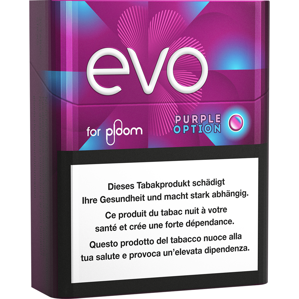 EVO Tobacco Sticks Purple Option - Carton