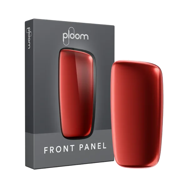 Ploom X Advanced front panel Lava Red
