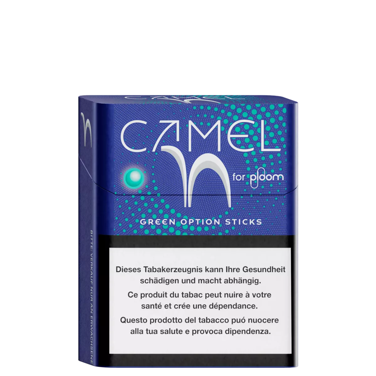 Camel Green option sticks pour ploom X advanced