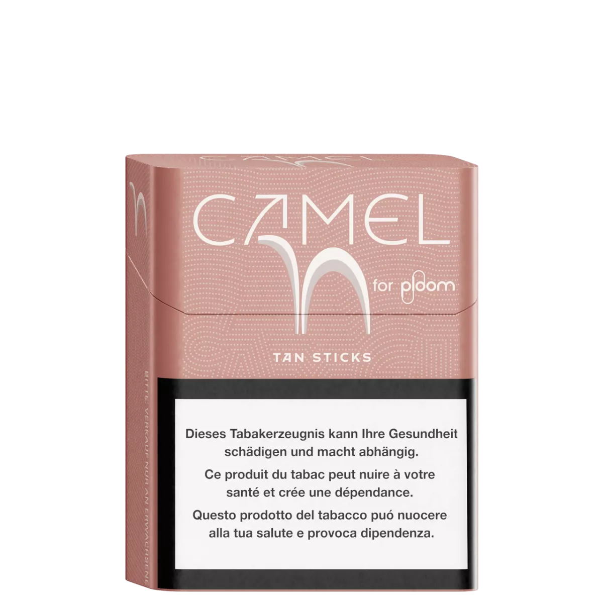Camel Tan sticks for Ploom left angle
