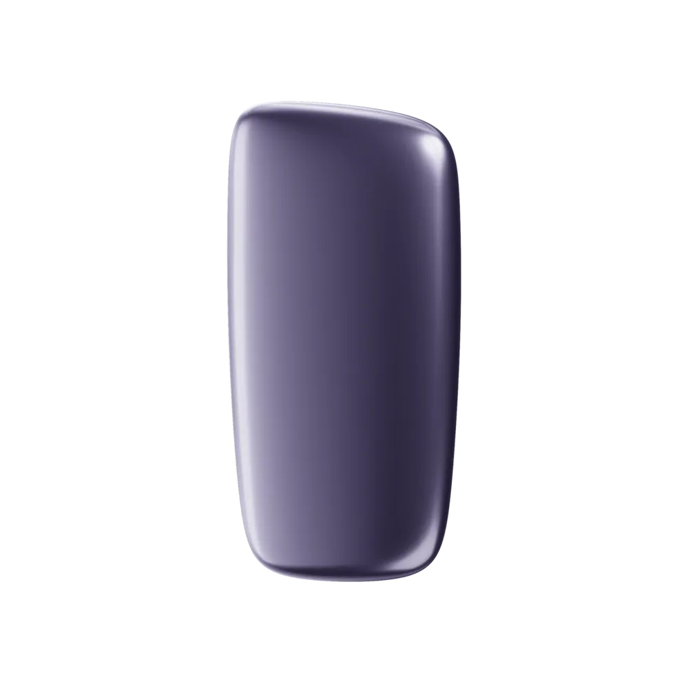 Vue frontale du front panel lavender pour Ploom X Advanced
