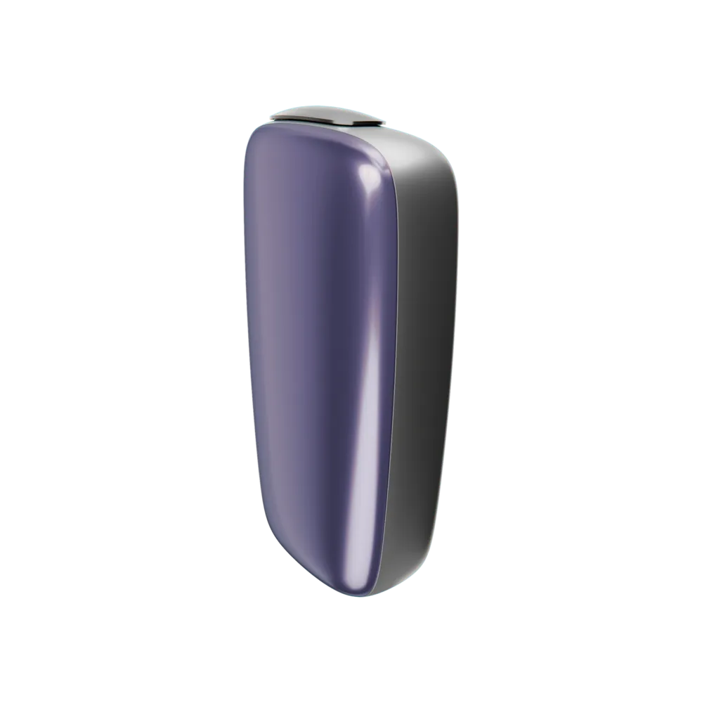 Front panel lavender clipsé sur Ploom X Advanced
