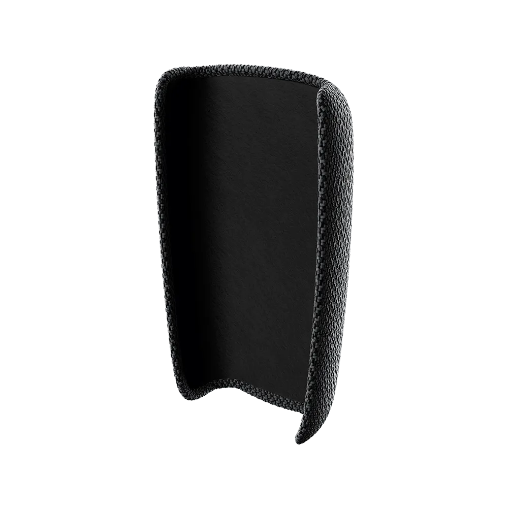 Back cover en tissu noir sur Ploom X Advanced - sans l'appareil
