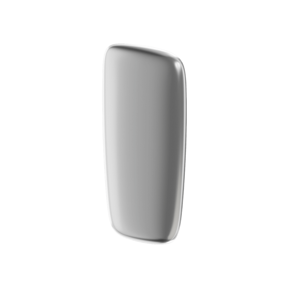 Ploom X Advanced front panel Silver right angle
